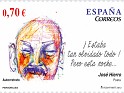 Spain - 2012 - Personajes - 0,70 â‚¬ - Multicolor - Spain, Characters, Hierro - Edifil 4717 - Jose Hierro (1922-2002) - 0